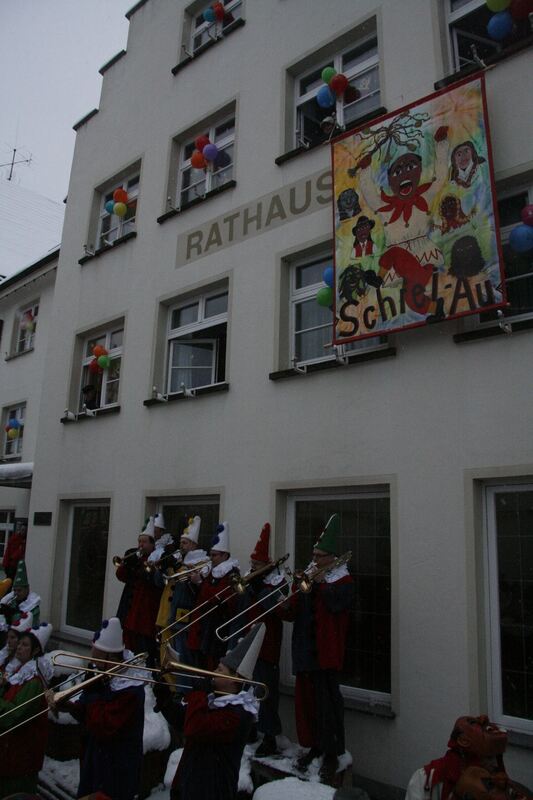 Rathaussturm in Trochtelfingen 2013