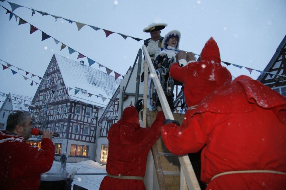 Rathaussturm in Trochtelfingen 2013