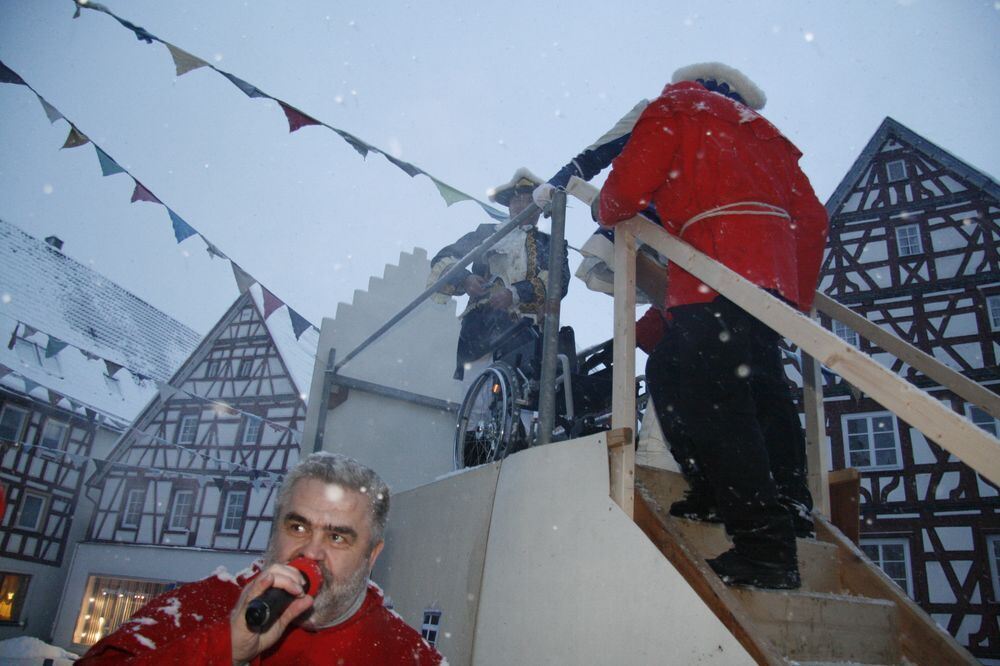 Rathaussturm in Trochtelfingen 2013