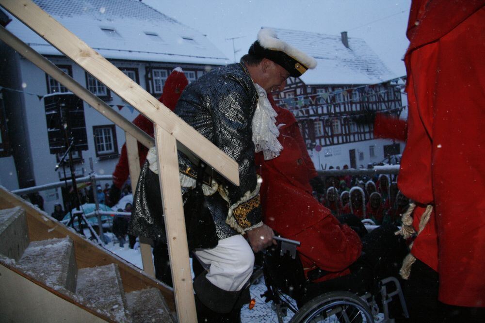 Rathaussturm in Trochtelfingen 2013