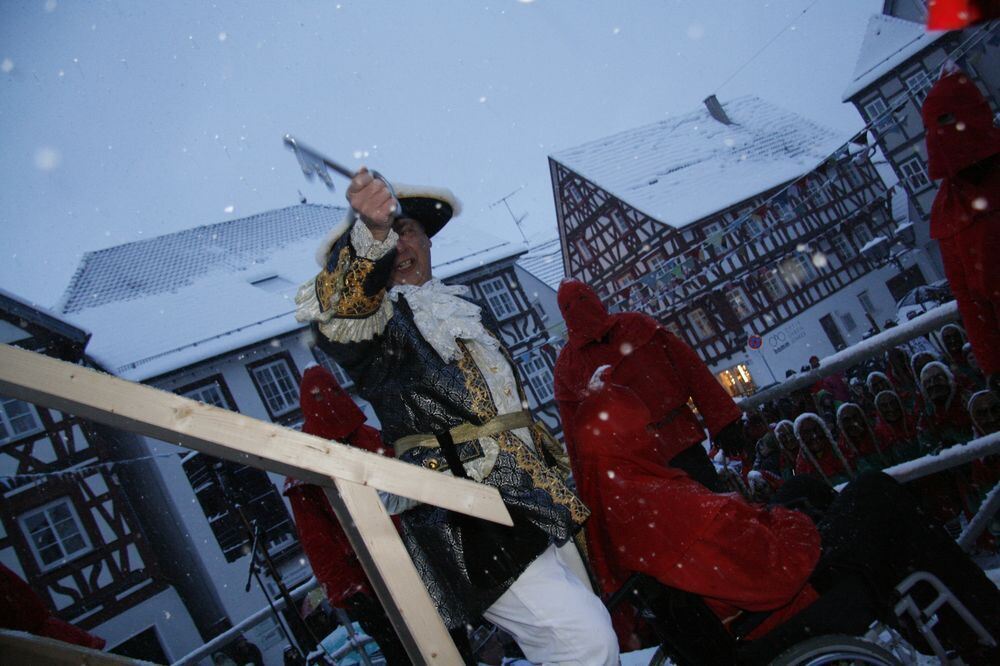 Rathaussturm in Trochtelfingen 2013