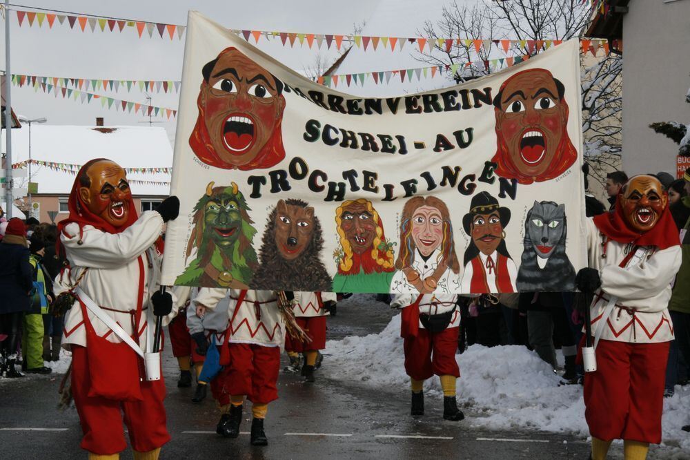 Fasnetsumzug in Engstingen Februar 2013