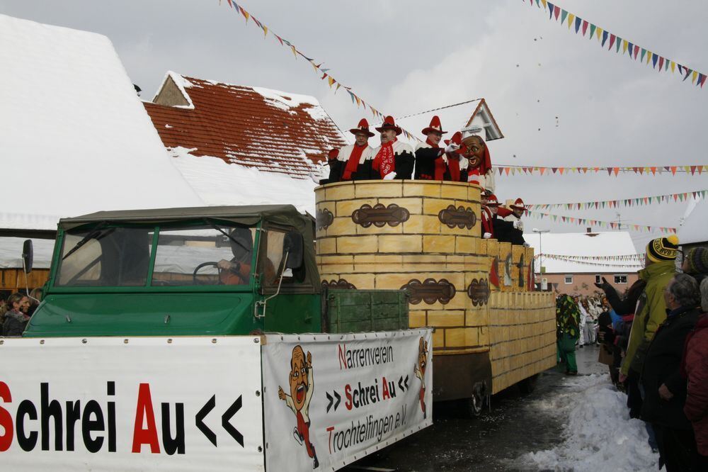 Fasnetsumzug in Engstingen Februar 2013