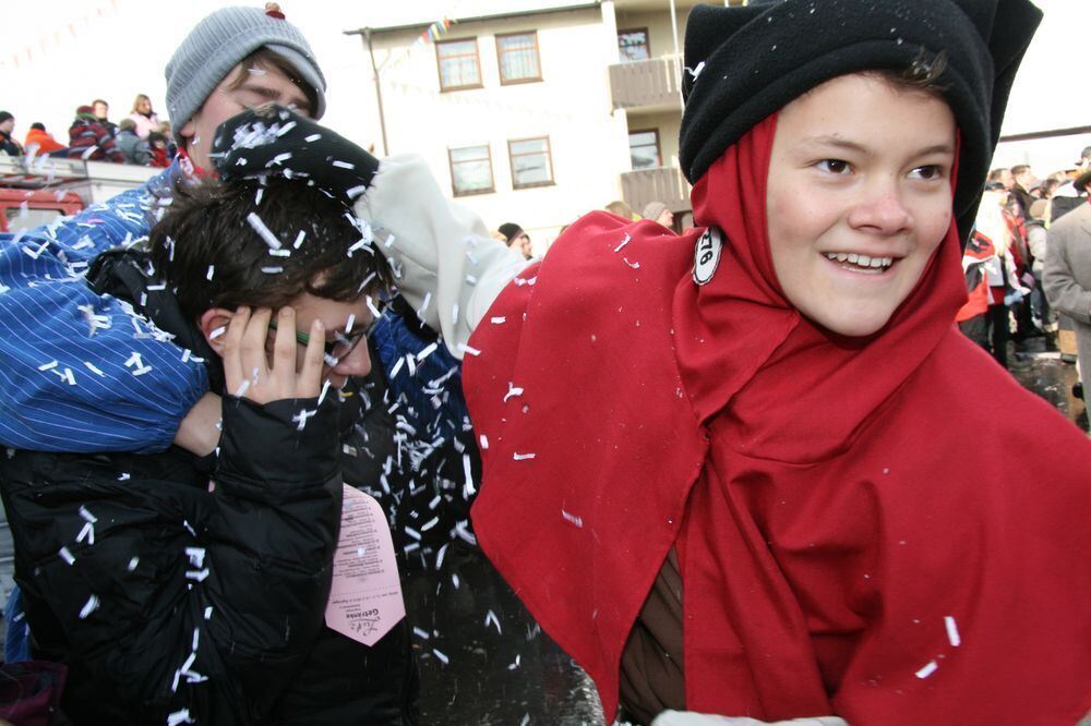 Fasnetsumzug in Engstingen Februar 2013