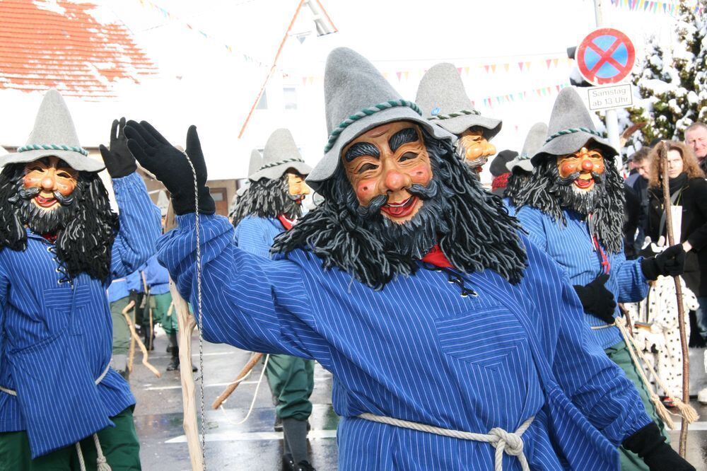 Fasnetsumzug in Engstingen Februar 2013