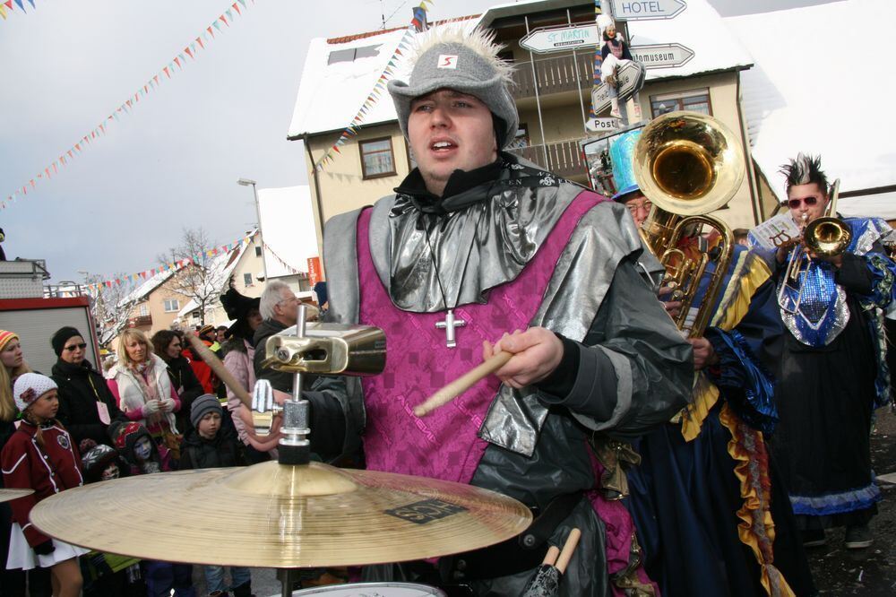 Fasnetsumzug in Engstingen Februar 2013