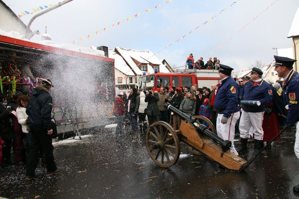 Fasnetsumzug in Engstingen Februar 2013