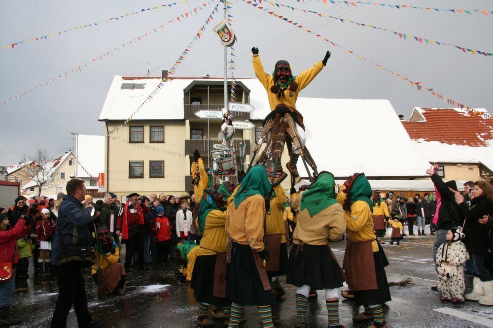 Fasnetsumzug in Engstingen Februar 2013