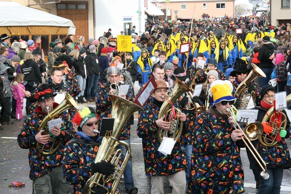 Fasnetsumzug in Engstingen Februar 2013