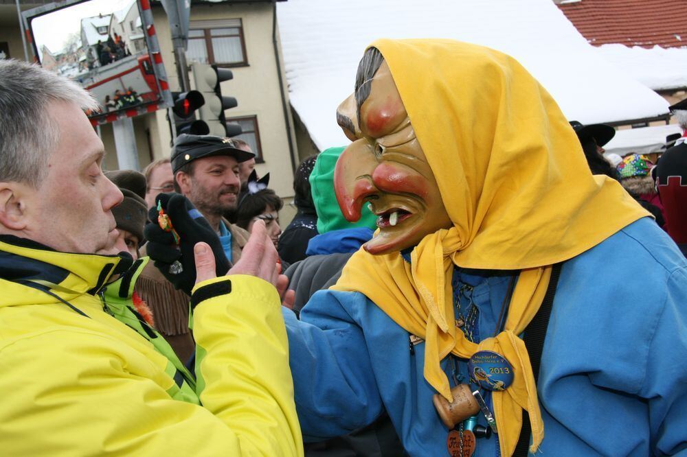 Fasnetsumzug in Engstingen Februar 2013