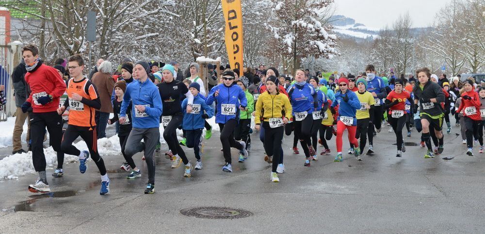 Winterlauf Reutlingen Februar 2013