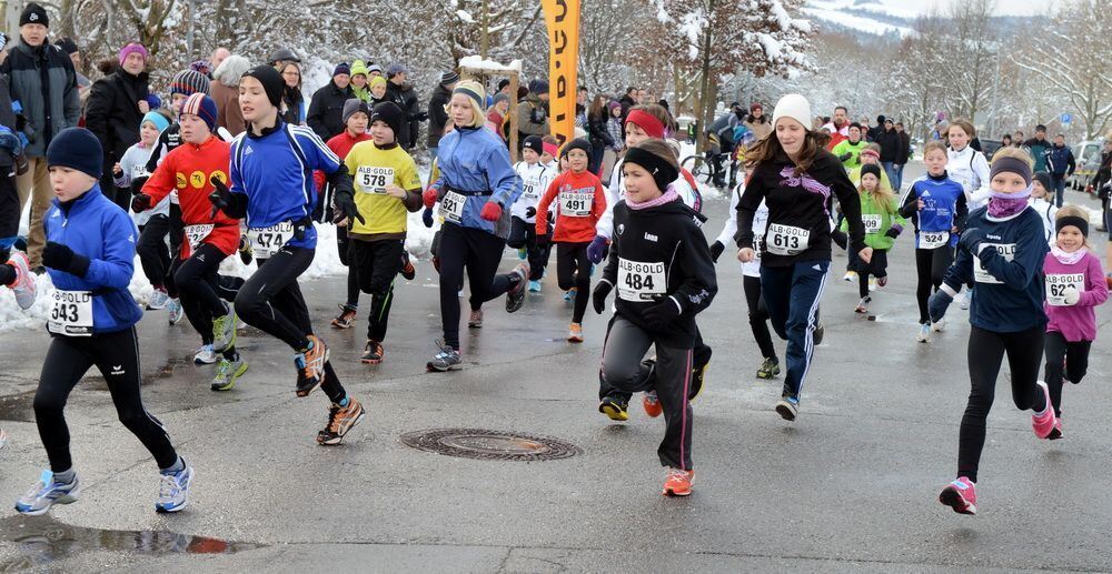 Winterlauf Reutlingen Februar 2013