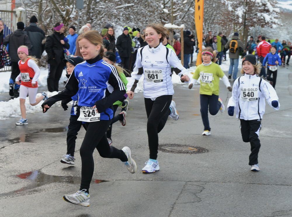 Winterlauf Reutlingen Februar 2013