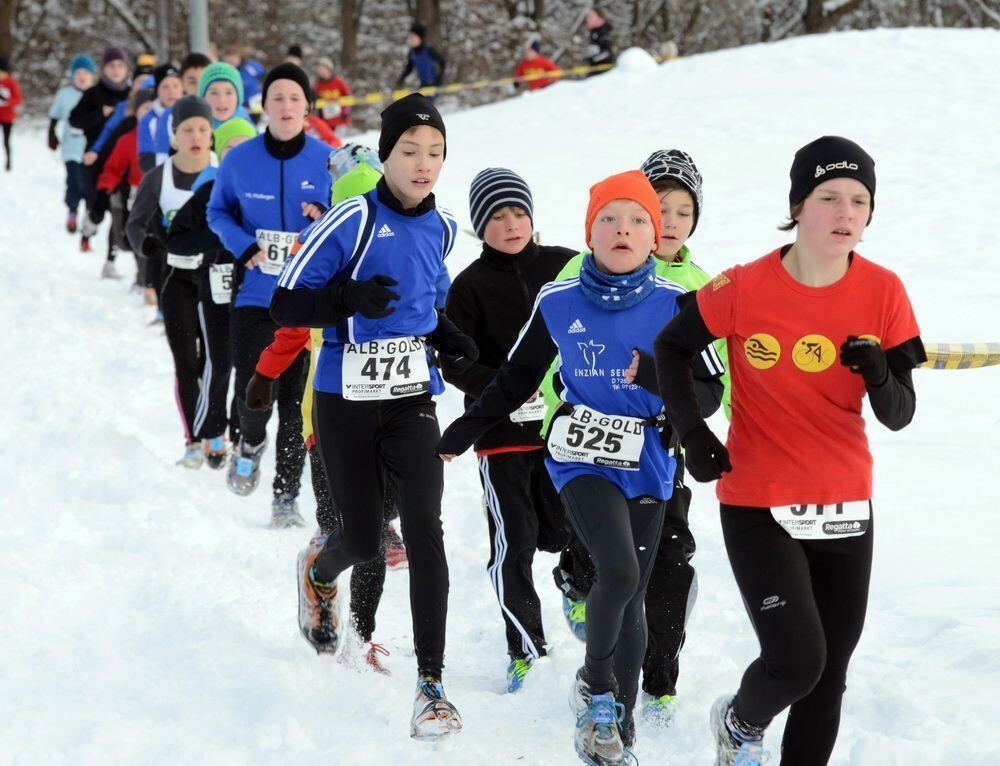 Winterlauf Reutlingen Februar 2013