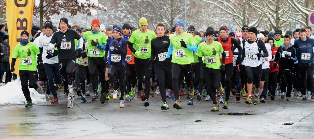 Winterlauf Reutlingen Februar 2013