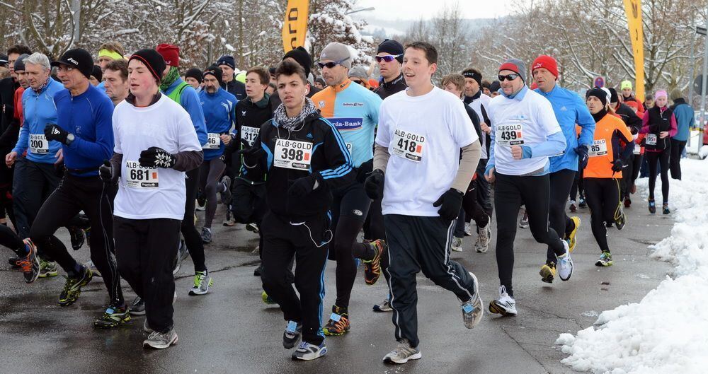 Winterlauf Reutlingen Februar 2013