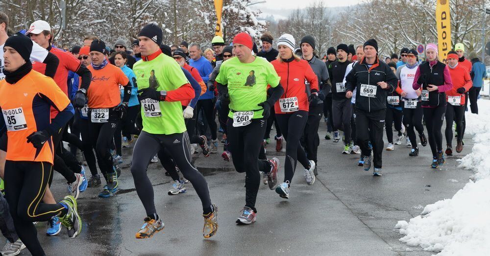 Winterlauf Reutlingen Februar 2013