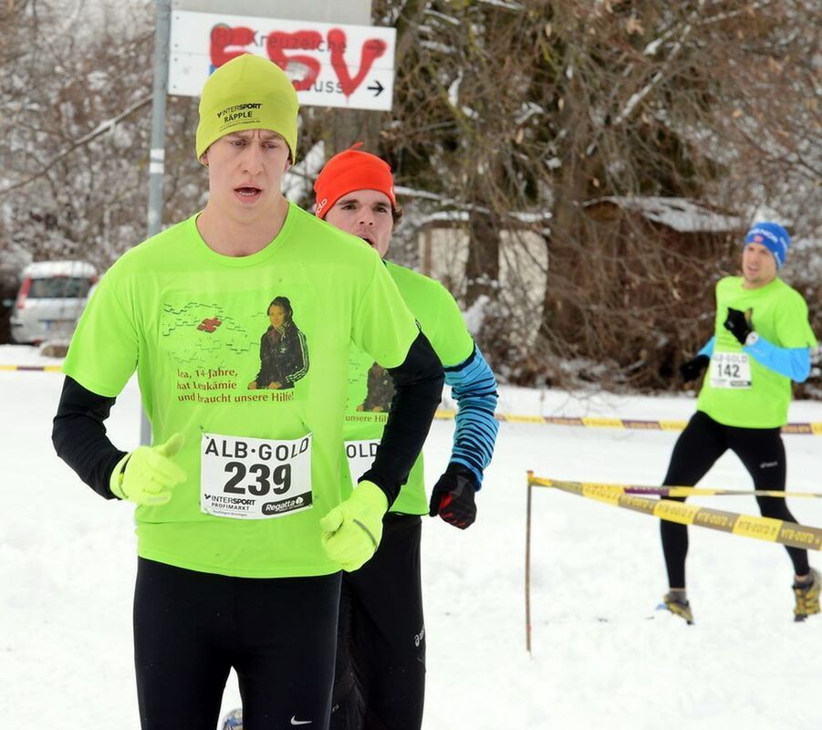 Winterlauf Reutlingen Februar 2013