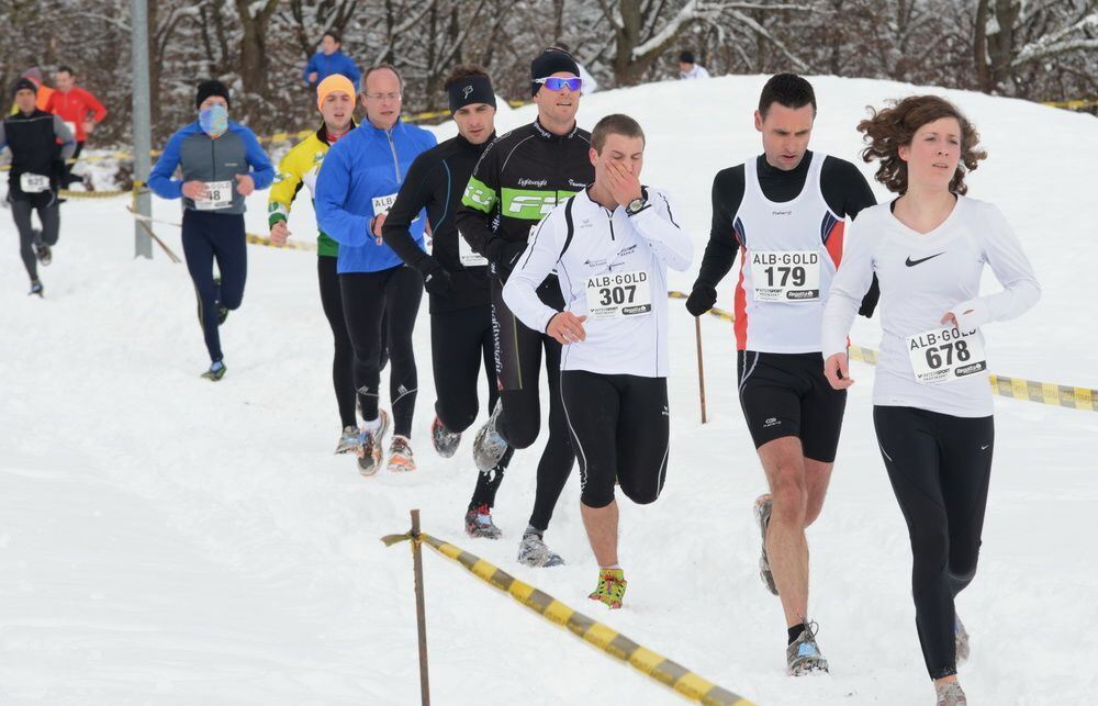 Winterlauf Reutlingen Februar 2013