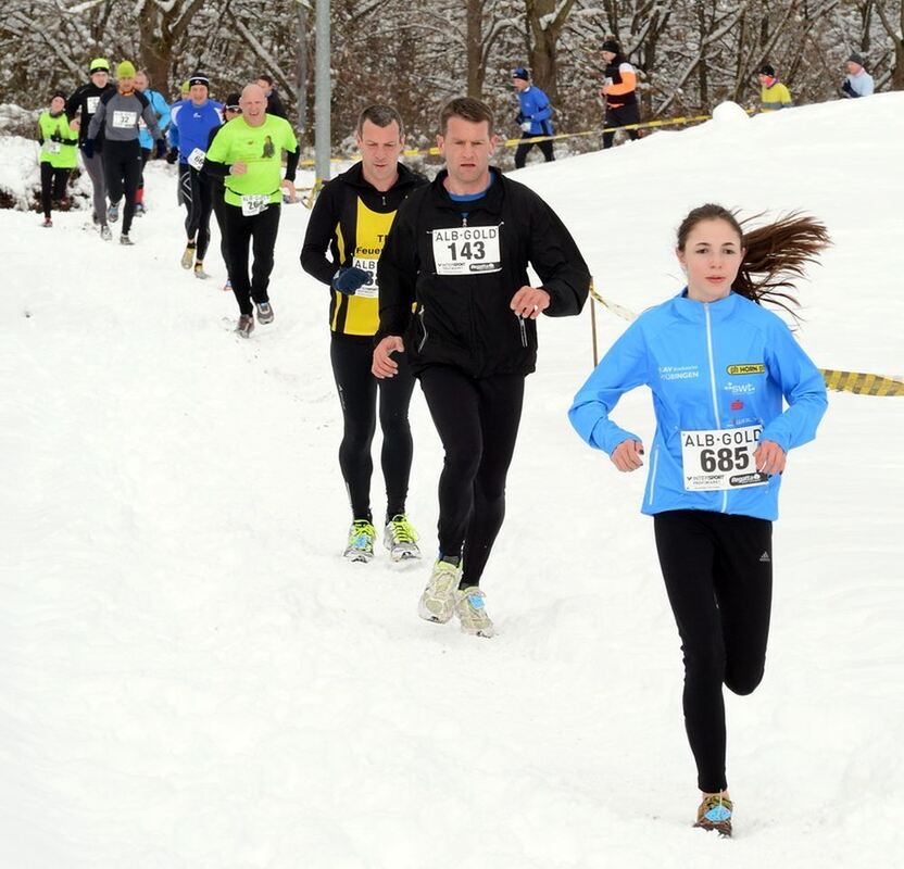 Winterlauf Reutlingen Februar 2013