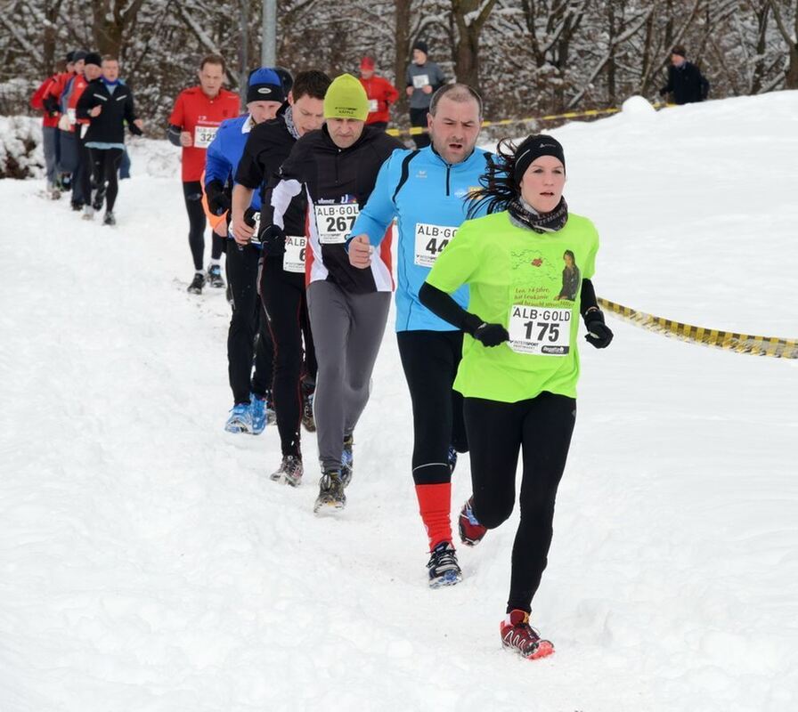 Winterlauf Reutlingen Februar 2013