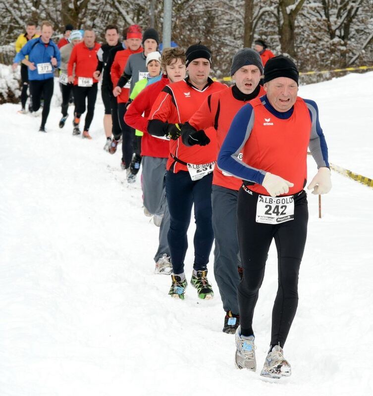 Winterlauf Reutlingen Februar 2013