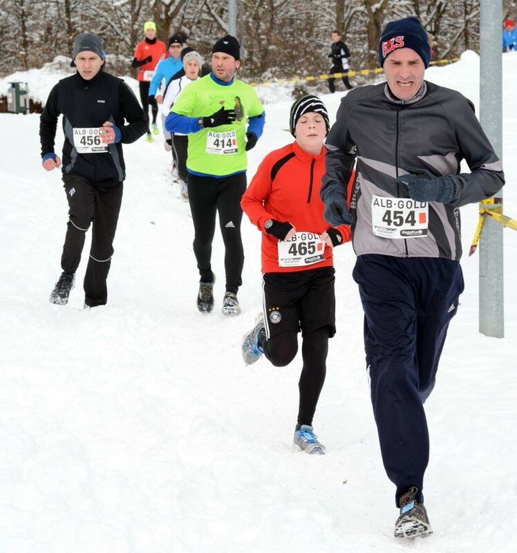 Winterlauf Reutlingen Februar 2013