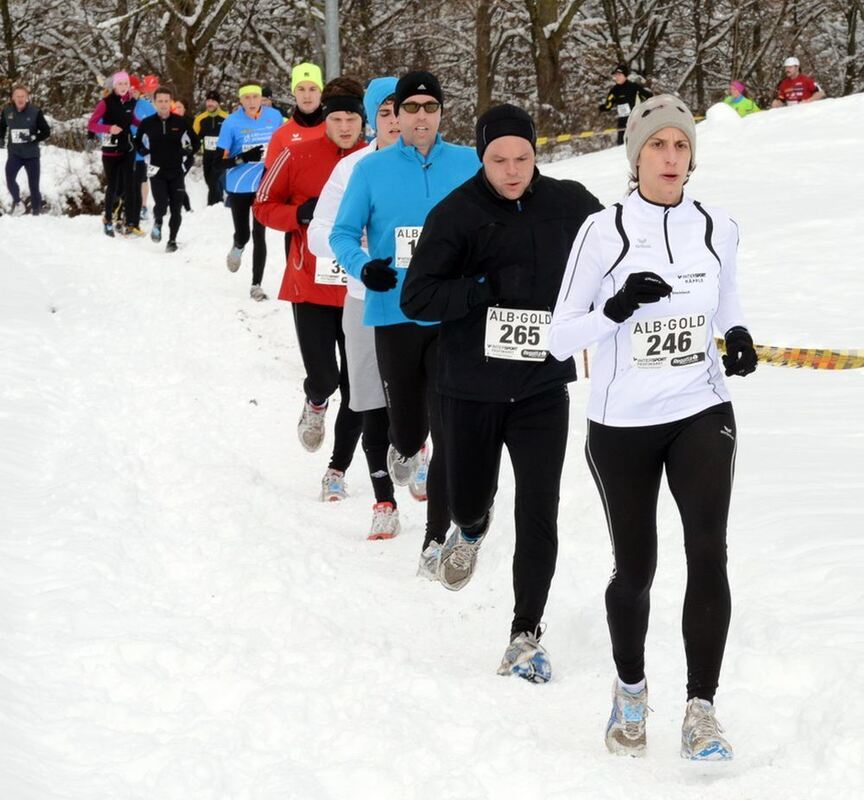 Winterlauf Reutlingen Februar 2013