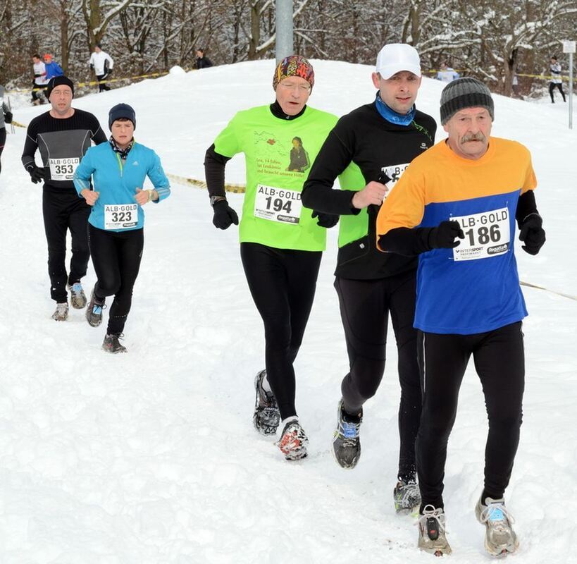 Winterlauf Reutlingen Februar 2013