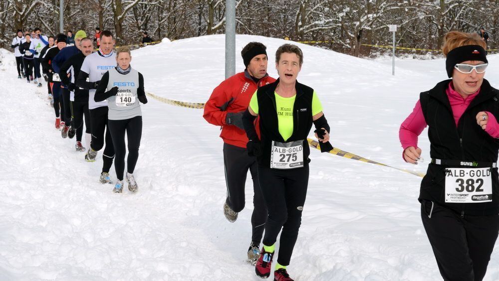 Winterlauf Reutlingen Februar 2013