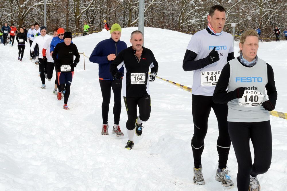 Winterlauf Reutlingen Februar 2013