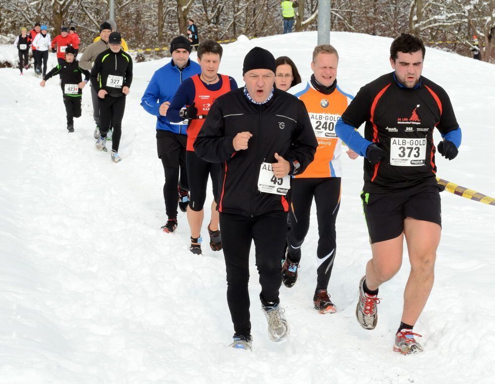 Winterlauf Reutlingen Februar 2013