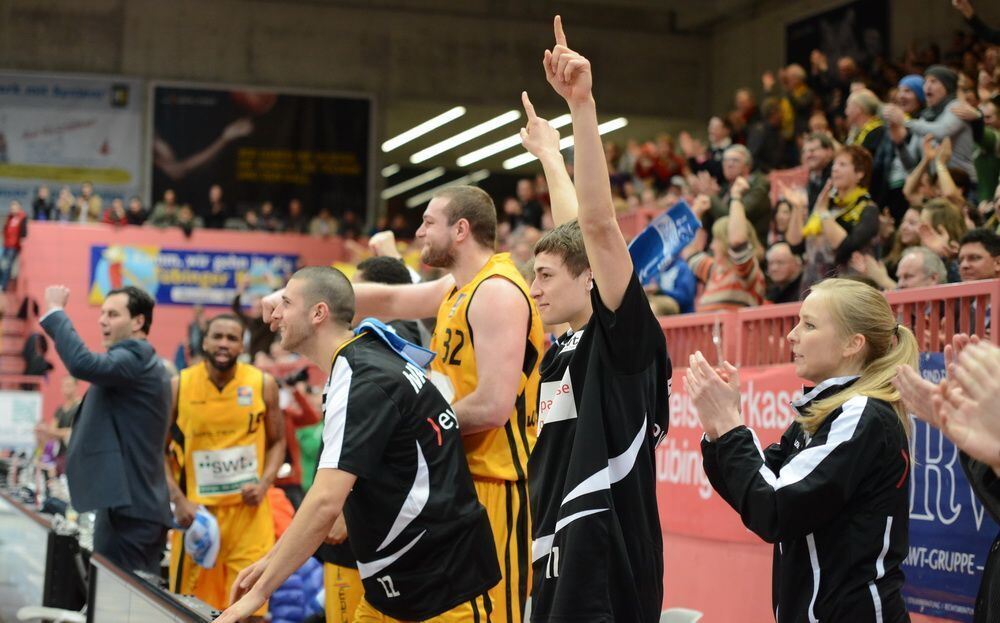 Basketball Walter Tigers Tübingen Phoenix Hagen Februar 2013