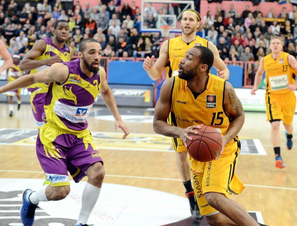 Basketball Walter Tigers Tübingen Phoenix Hagen Februar 2013