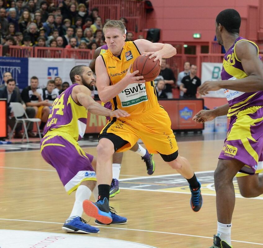 Basketball Walter Tigers Tübingen Phoenix Hagen Februar 2013