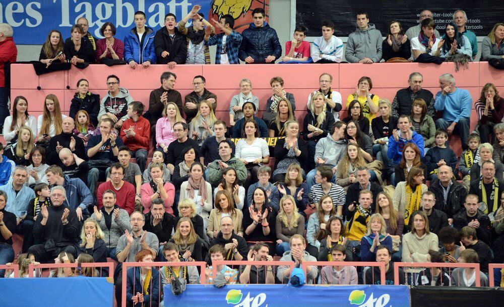 Basketball Walter Tigers Tübingen Phoenix Hagen Februar 2013