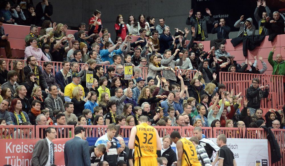 Basketball Walter Tigers Tübingen Phoenix Hagen Februar 2013