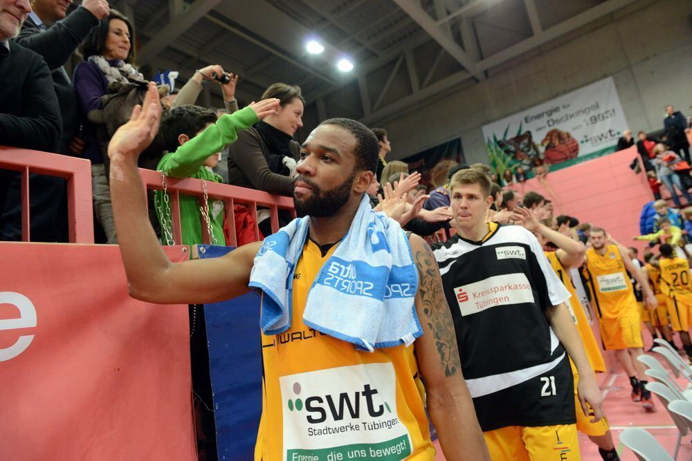 Basketball Walter Tigers Tübingen Phoenix Hagen Februar 2013