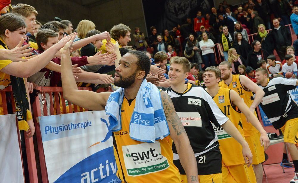 Basketball Walter Tigers Tübingen Phoenix Hagen Februar 2013