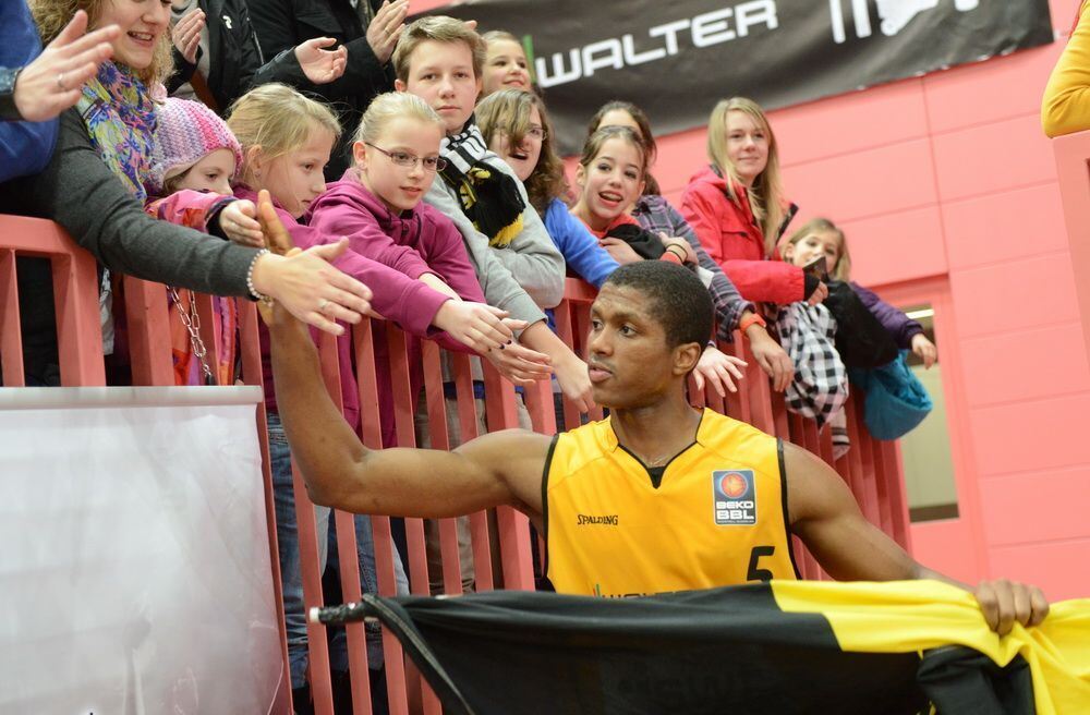 Basketball Walter Tigers Tübingen Phoenix Hagen Februar 2013