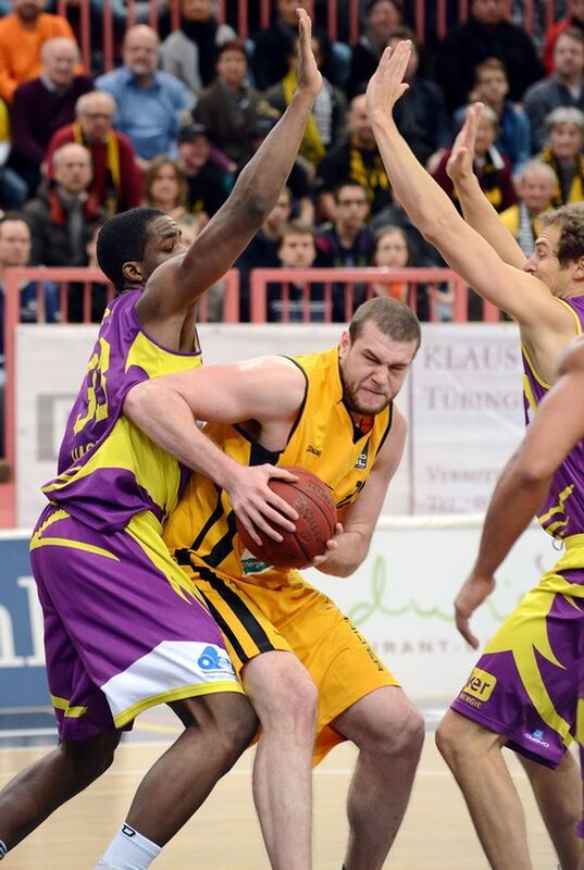 Basketball Walter Tigers Tübingen Phoenix Hagen Februar 2013