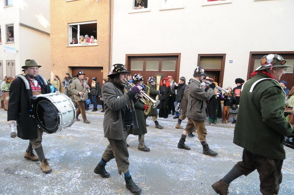 Fasnetsumzug Rottenburg Februar 2013