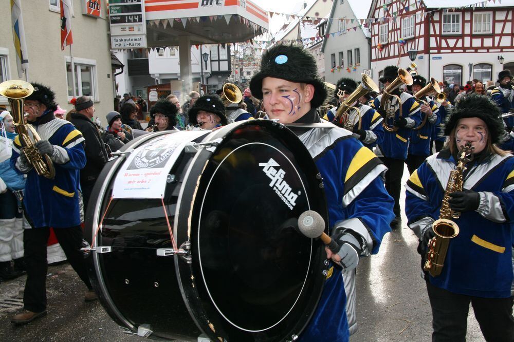 Fasnetsumzug in Trochtelfingen Februar 2013