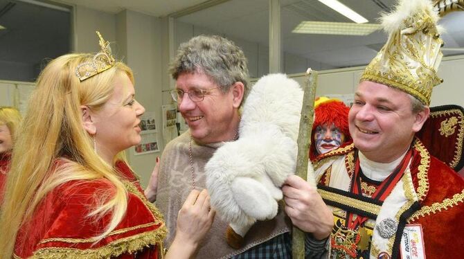 »Schäfer« Michael Eyckeler erhielt den Orden des Karnevalsvereins.