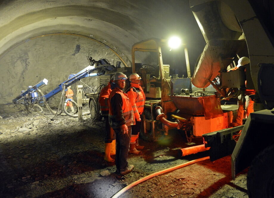 Scheibengipfeltunnel Februar 2013