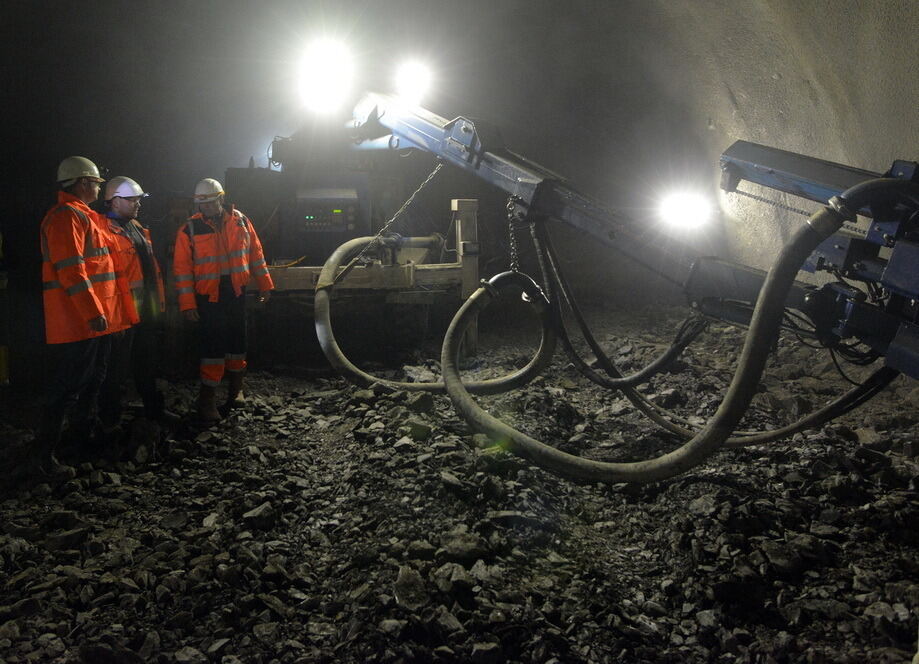 Scheibengipfeltunnel Februar 2013