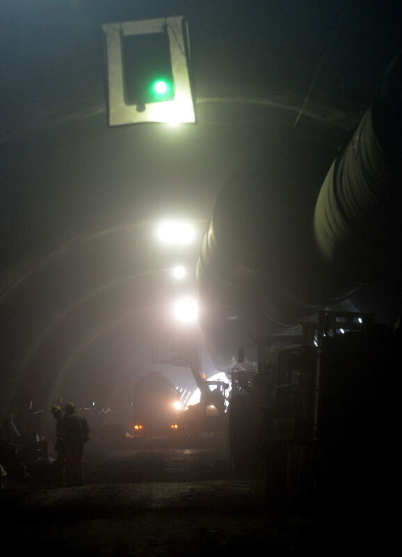 Scheibengipfeltunnel Februar 2013