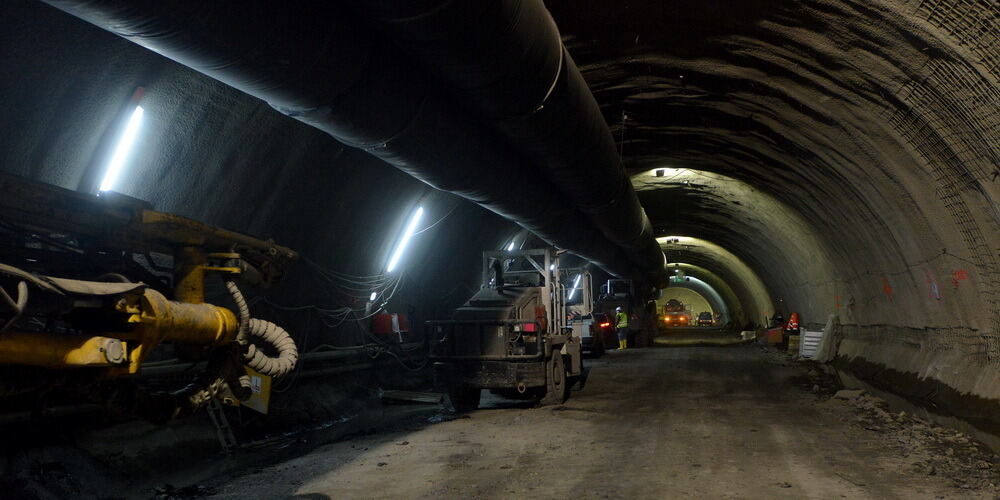 Scheibengipfeltunnel Februar 2013