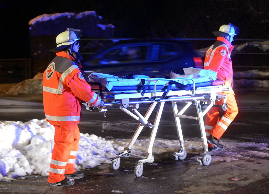 Feuerwehrübung Pfullingen Februar 2013