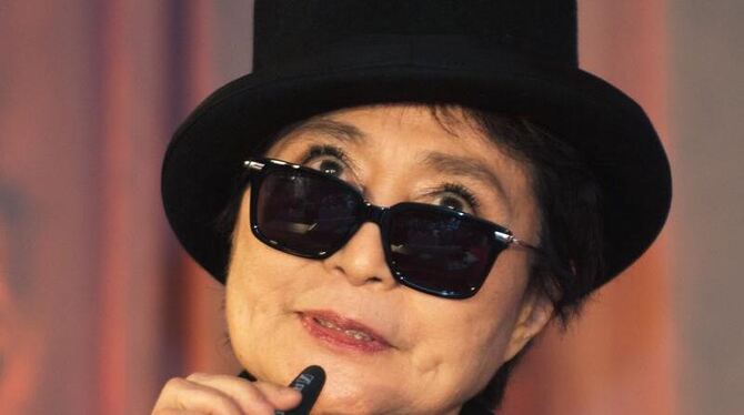 Yoko Ono hat offenbar ein Faible für Berlin. Foto: Laurin Schmid